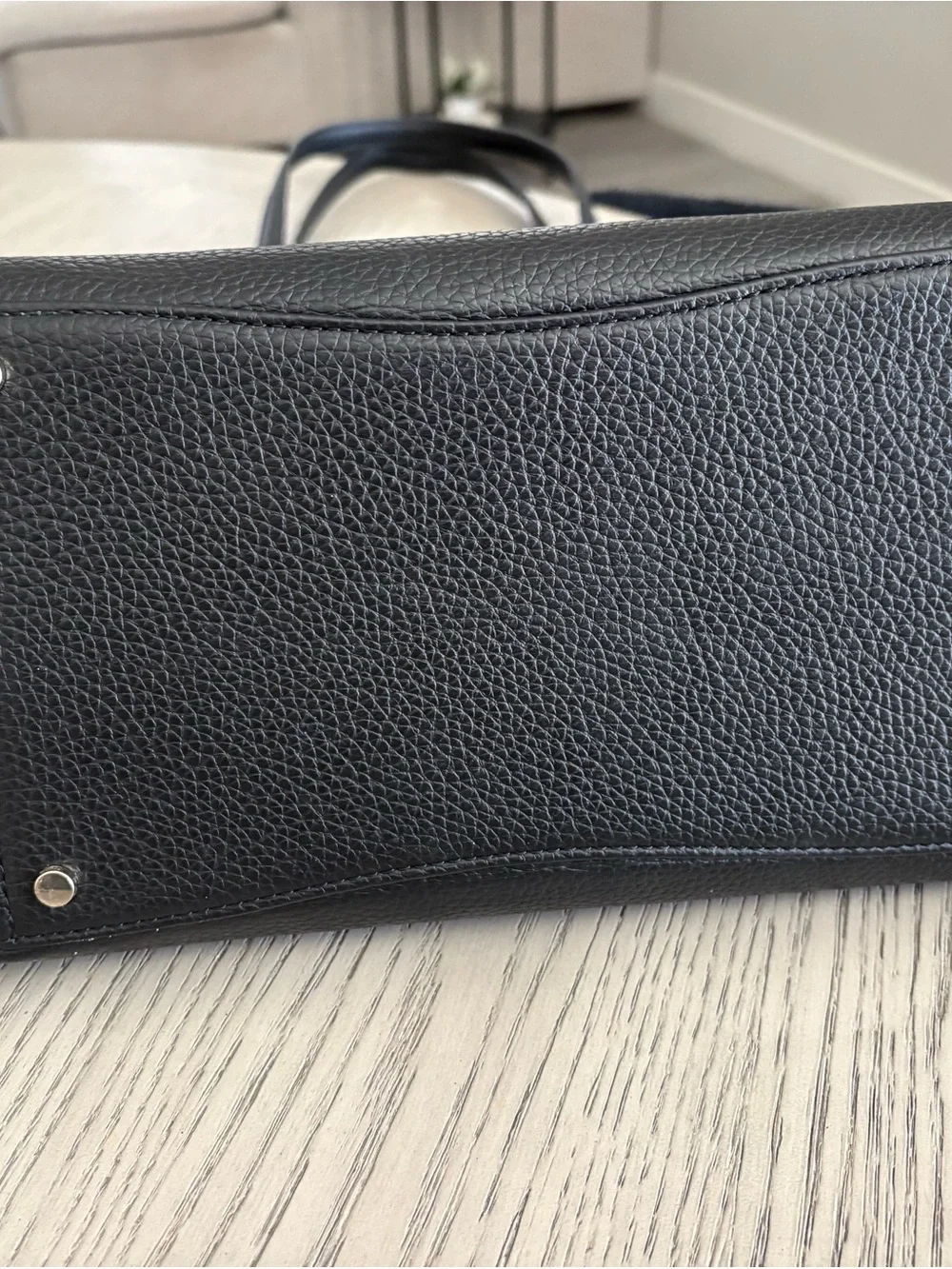 NWOT Kate spade Black Pebbled Leather Tote